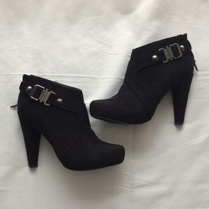 Black GUESS Ankle Boots